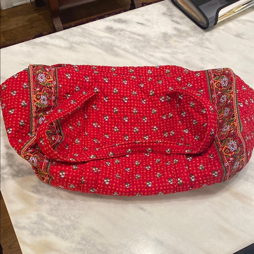 Vera Bradley Red Floral Bag
